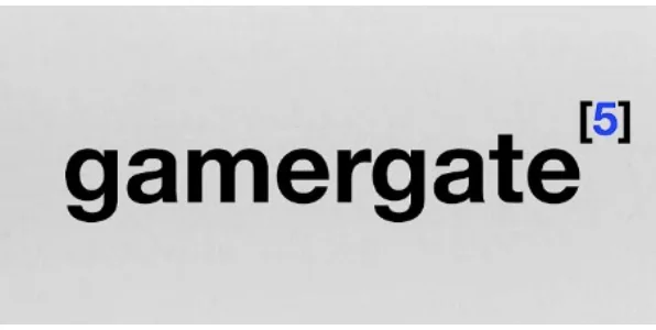 Title card reading Gamergate from the Innuendo Studio video essay