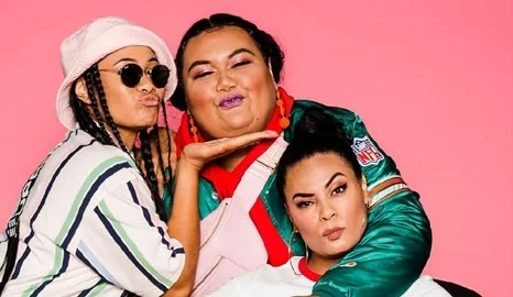 Three of the cast of the series SIS