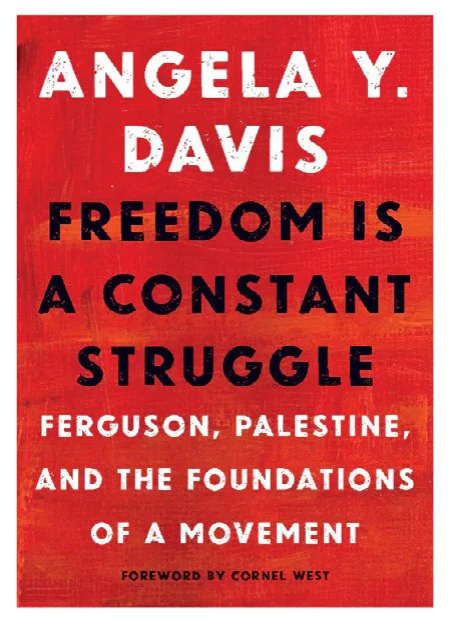 Cover of Angela Y. Davis’s book Freedom Is a Constant Struggle