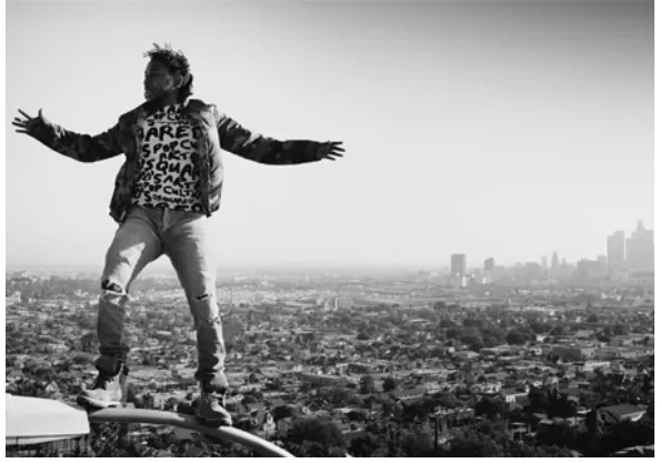 Cover art for Kendrick Lamar’s Alright