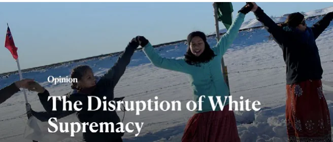 Illustration from the YES! Magazine article The Disruption of White Supremacy